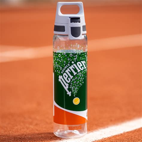 roland garros perrier bottle.